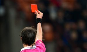 Arbitre - arbitre carton rouge - règle babyfoot - vraie règle babyfoot